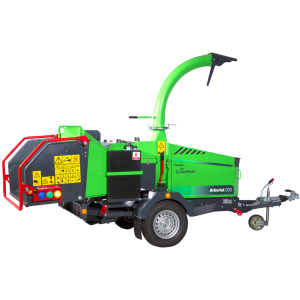 GreenMech Arborist 200P cut out image machine on white background
